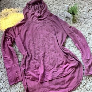 Athletic works Purple long sleeve hoodie perfect for yoga or lounging ar…